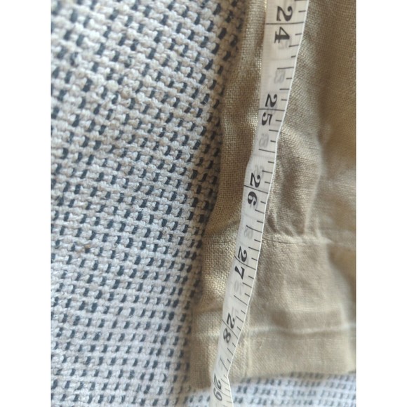 VTG Polo By Ralph Lauren Men’s Linen Flax BrownCASUAL DRESS PANTS TROUSERS 36/30 - Picture 14 of 15